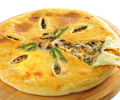 Пирог с грибами и картофелем